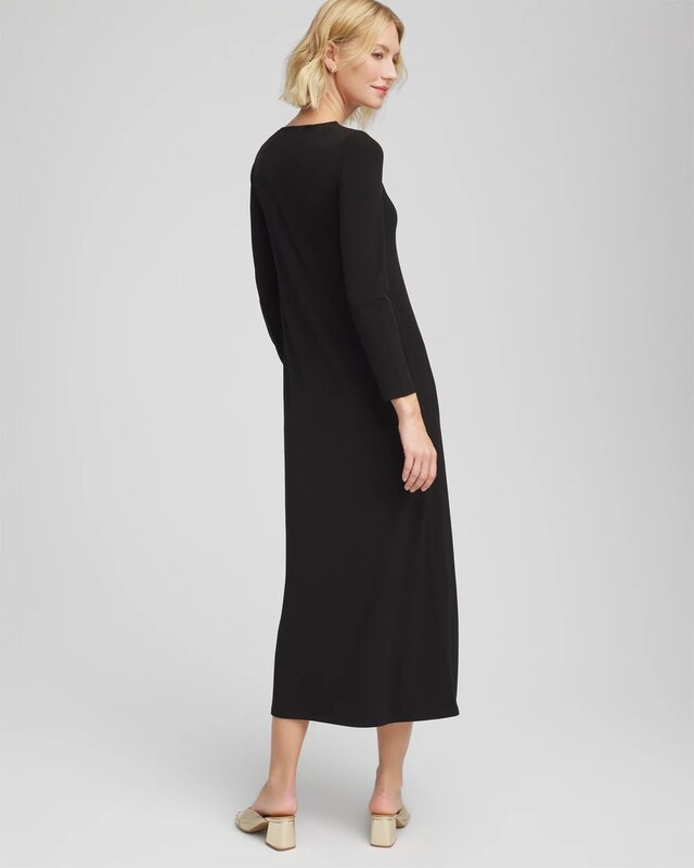 Embellished Column Maxi Dress - image 3